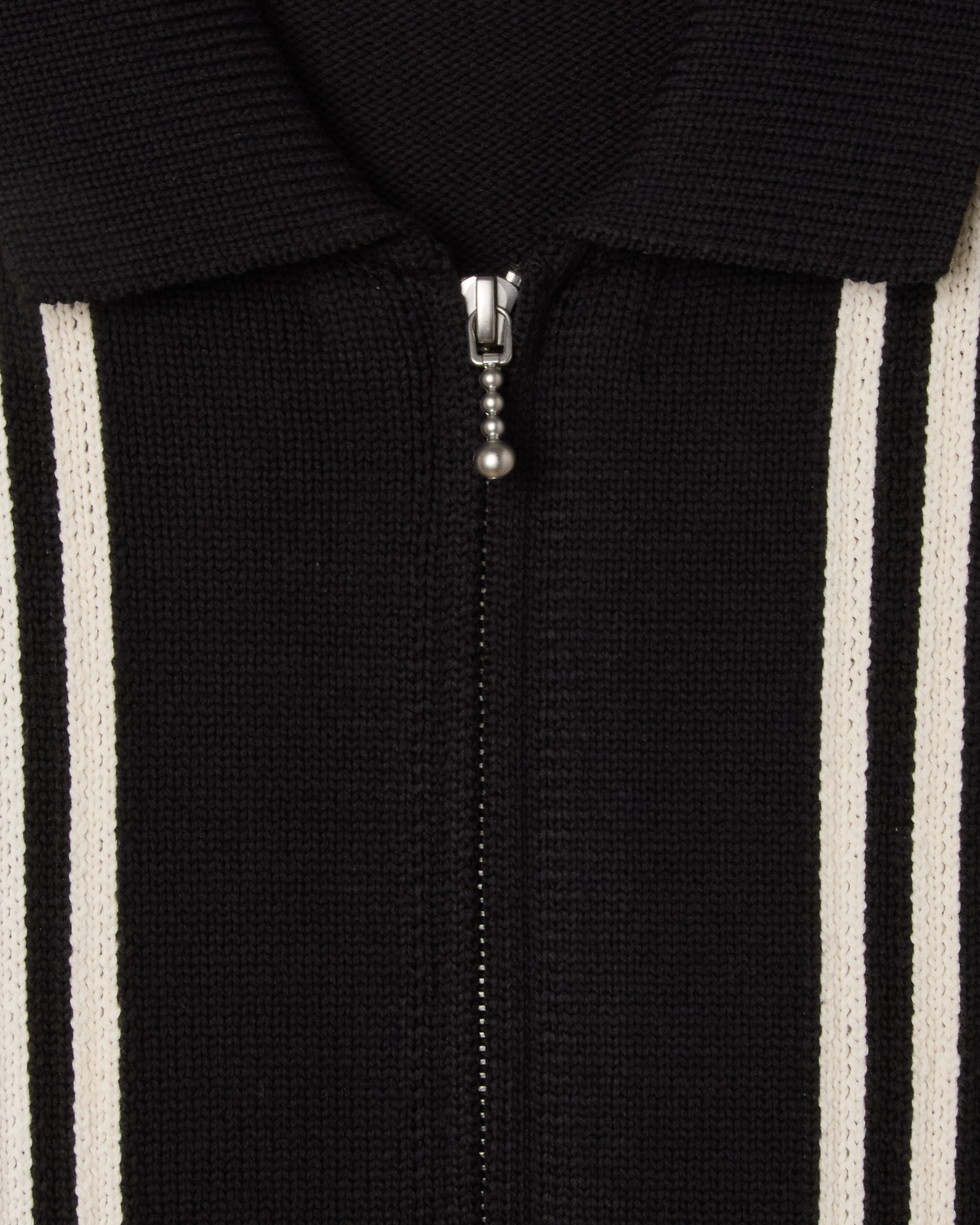 OBEY MATT ZIP UP SWEATER - BLACK MULTI