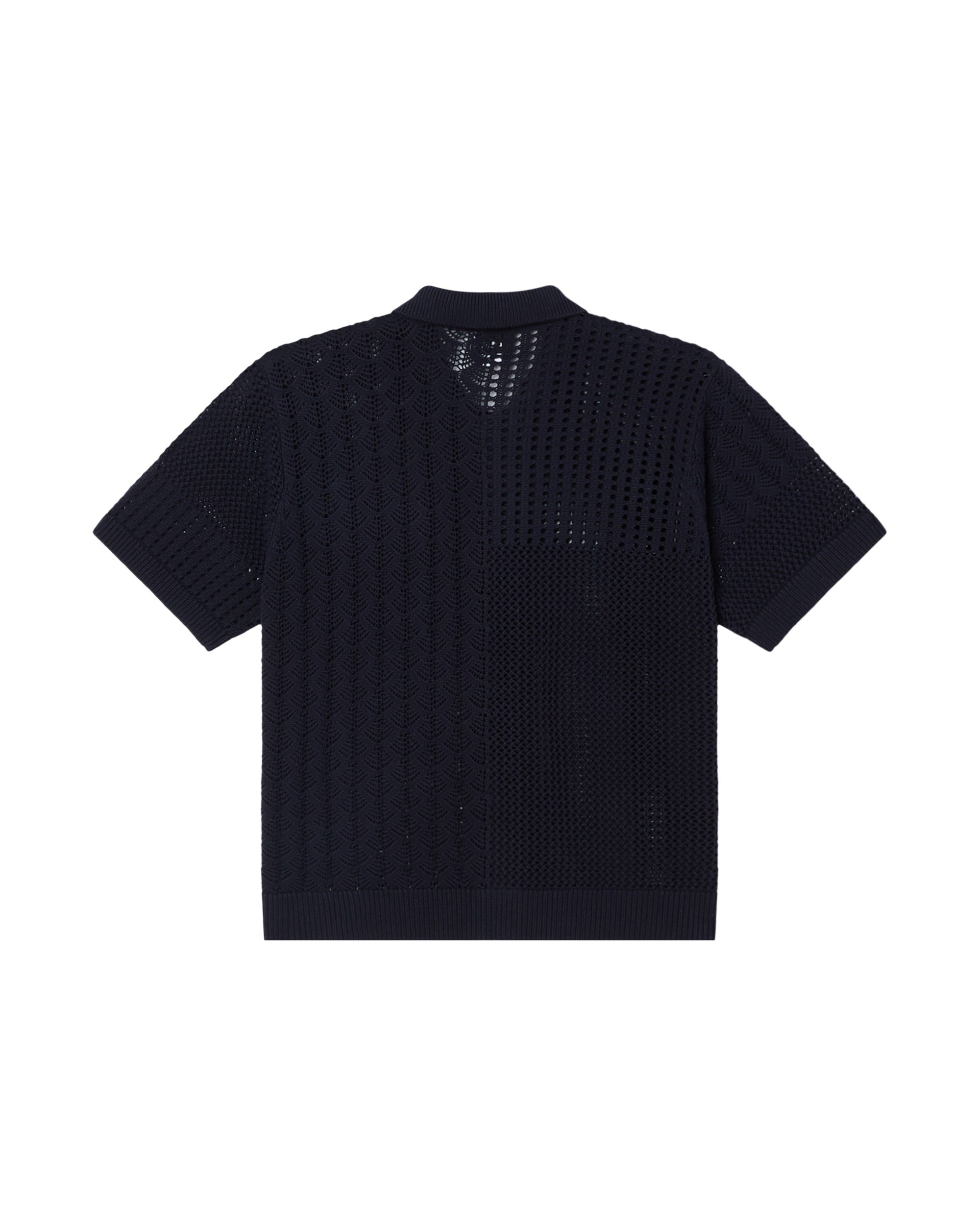 OBEY PRESTON SWEATER SHIRT - NAVY
