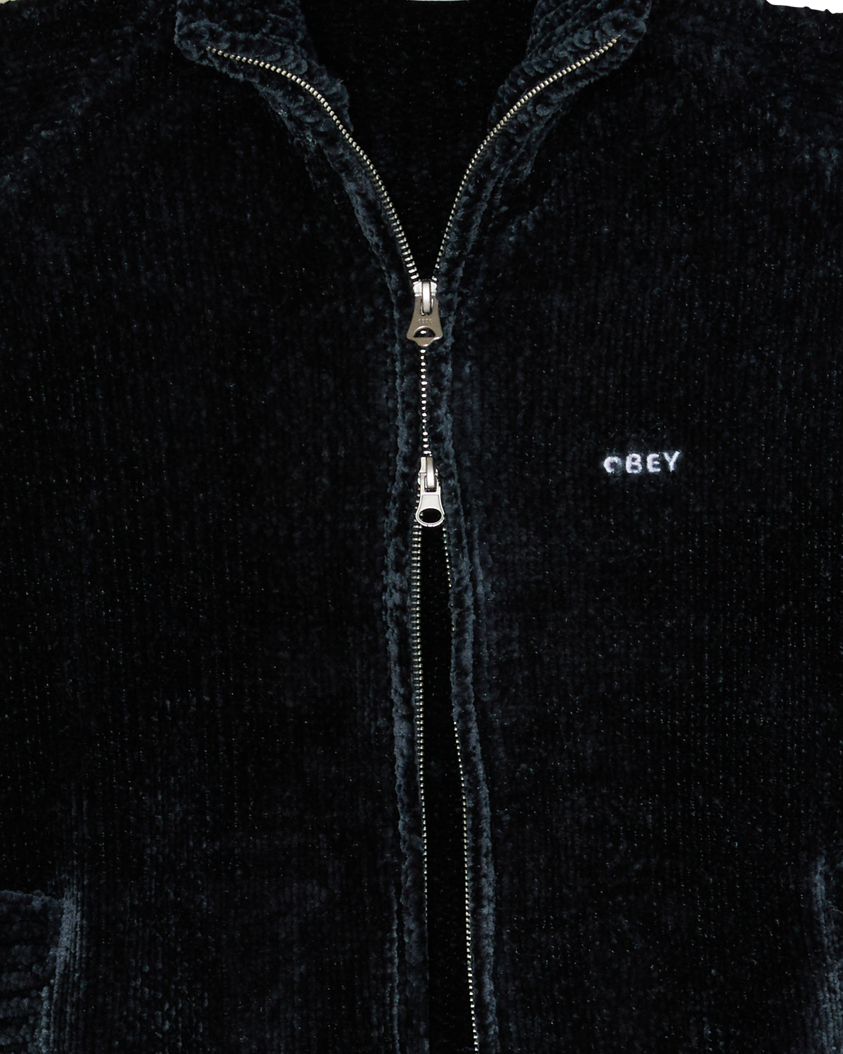 VAREN ZIP UP SWEATER - NAVY MULTI