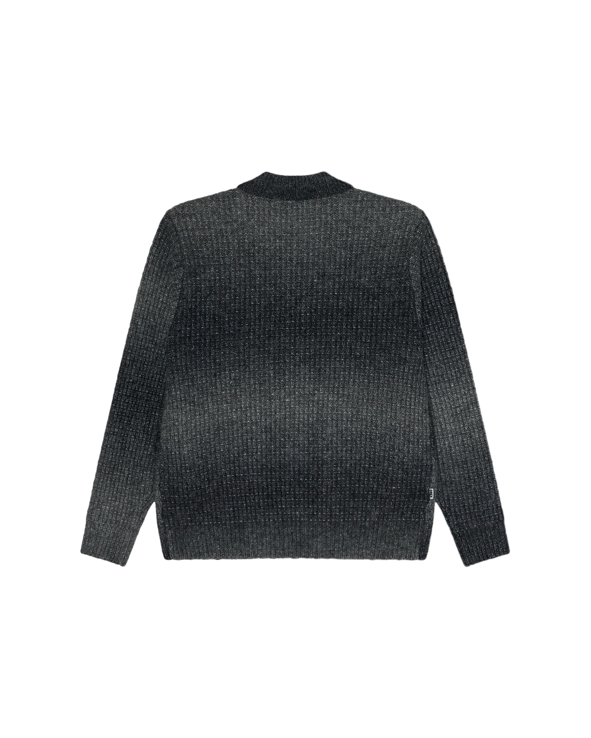 ANTON GRADIENT CARDIGAN - CHARCOAL MULTI