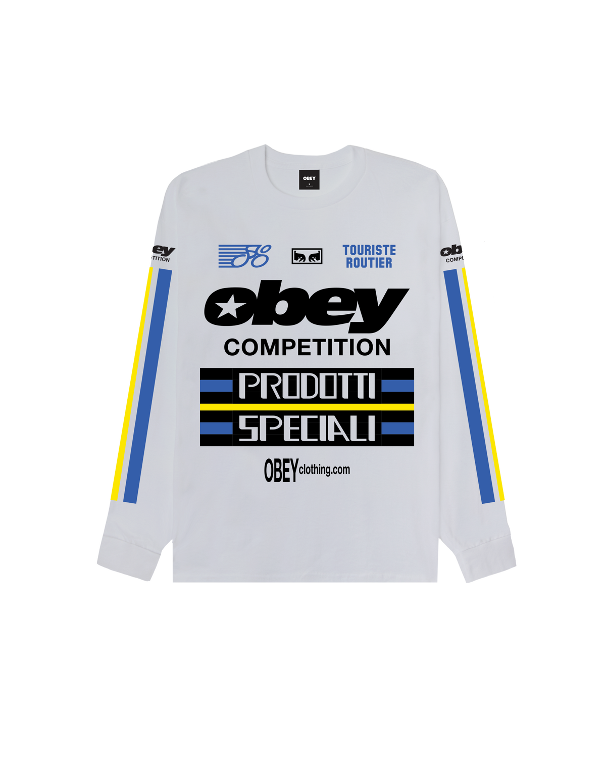 COMPETITION CLASSIC LS T-SHIRT - WHITE