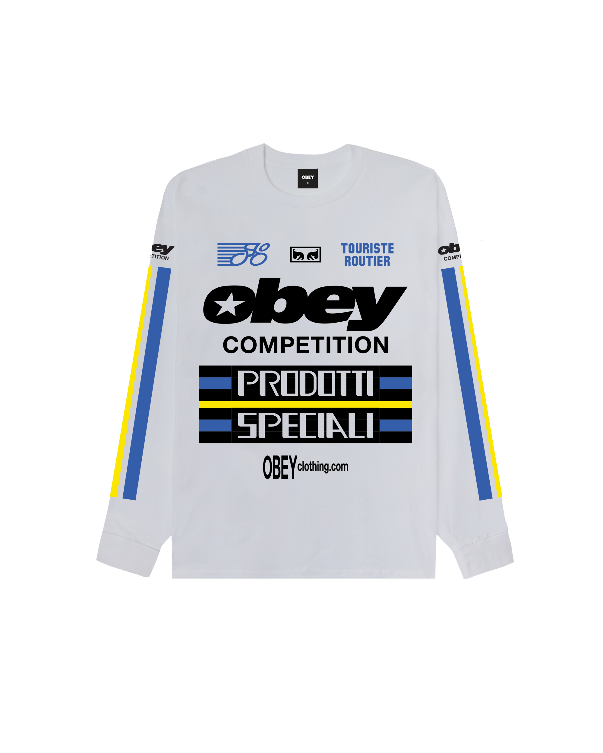 COMPETITION CLASSIC LS T-SHIRT - WHITE