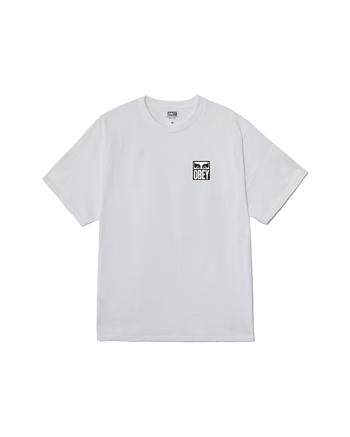 OBEY EYES ICON II CLASSIC T-SHIRT - WHITE