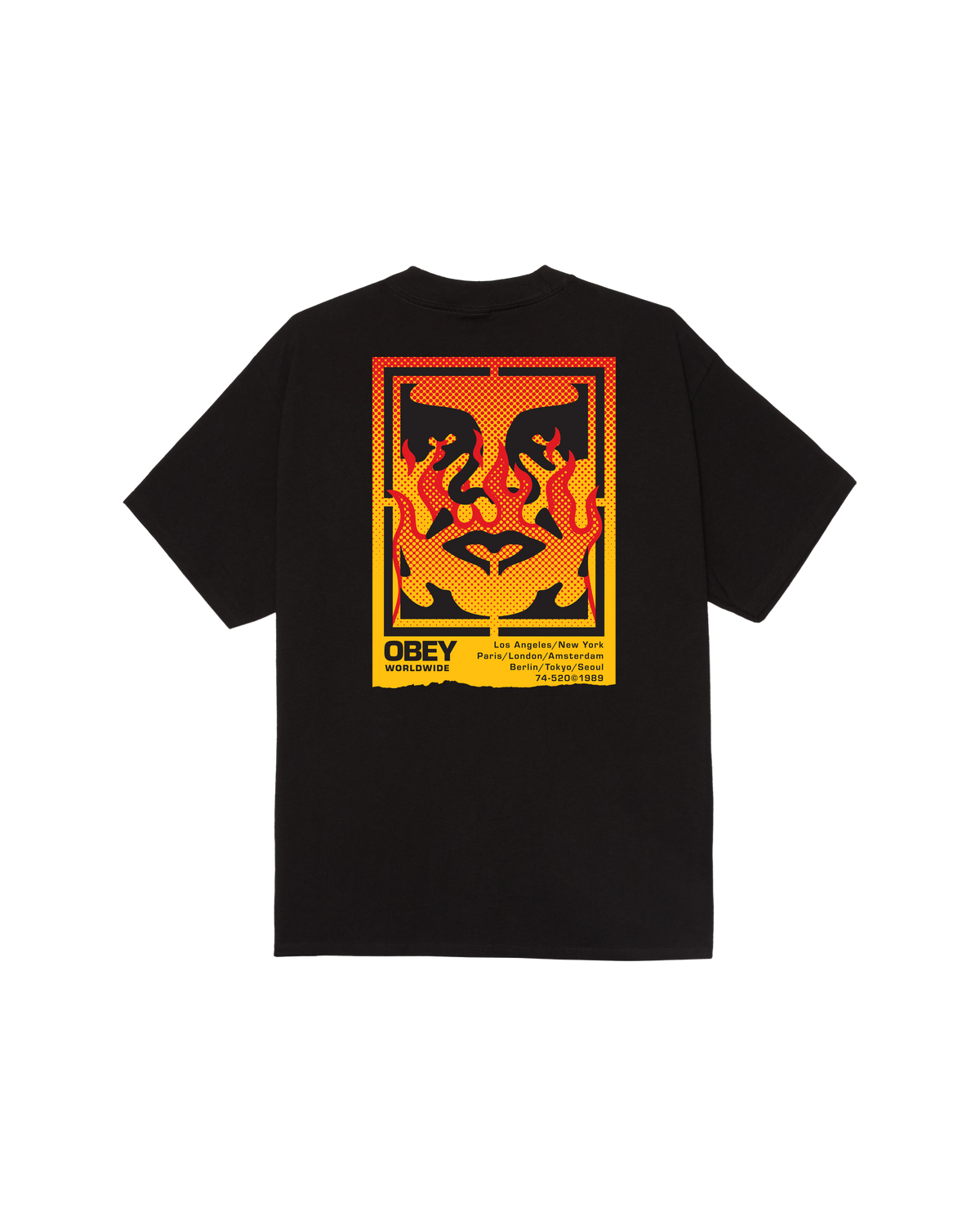 ICON STENCIL FLAME CLASSIC T-SHIRT