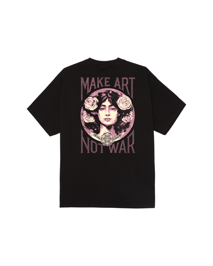 MAKE ART NOT WAR CLASSIC T-SHIRT