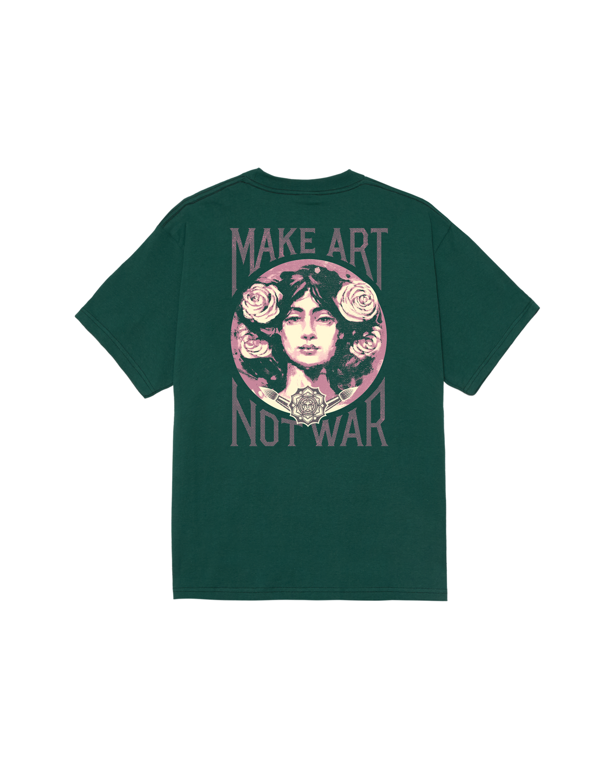 MAKE ART NOT WAR CLASSIC T-SHIRT