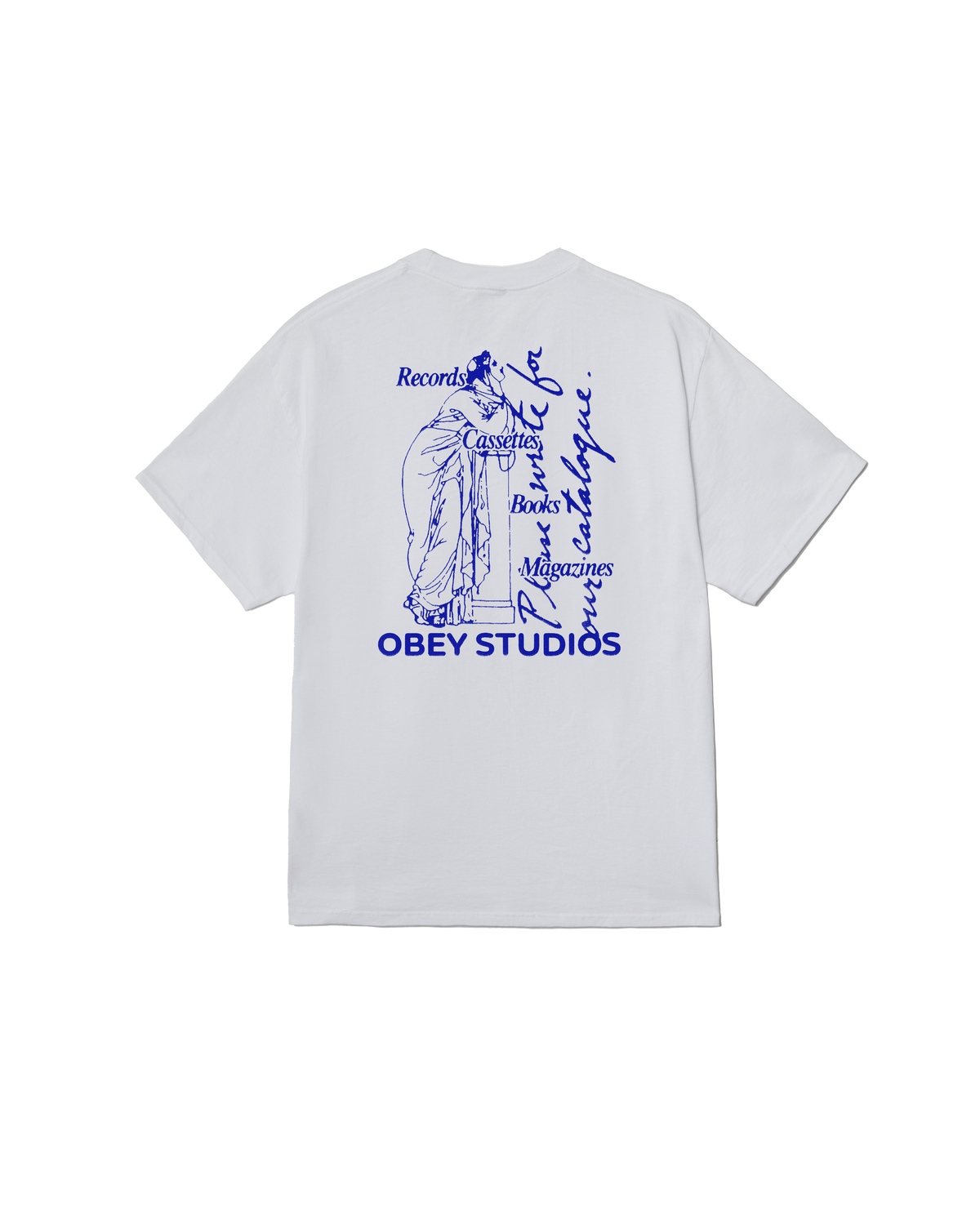 OBEY STUDIOS CATALOGUE CLASSIC T-SHIRT