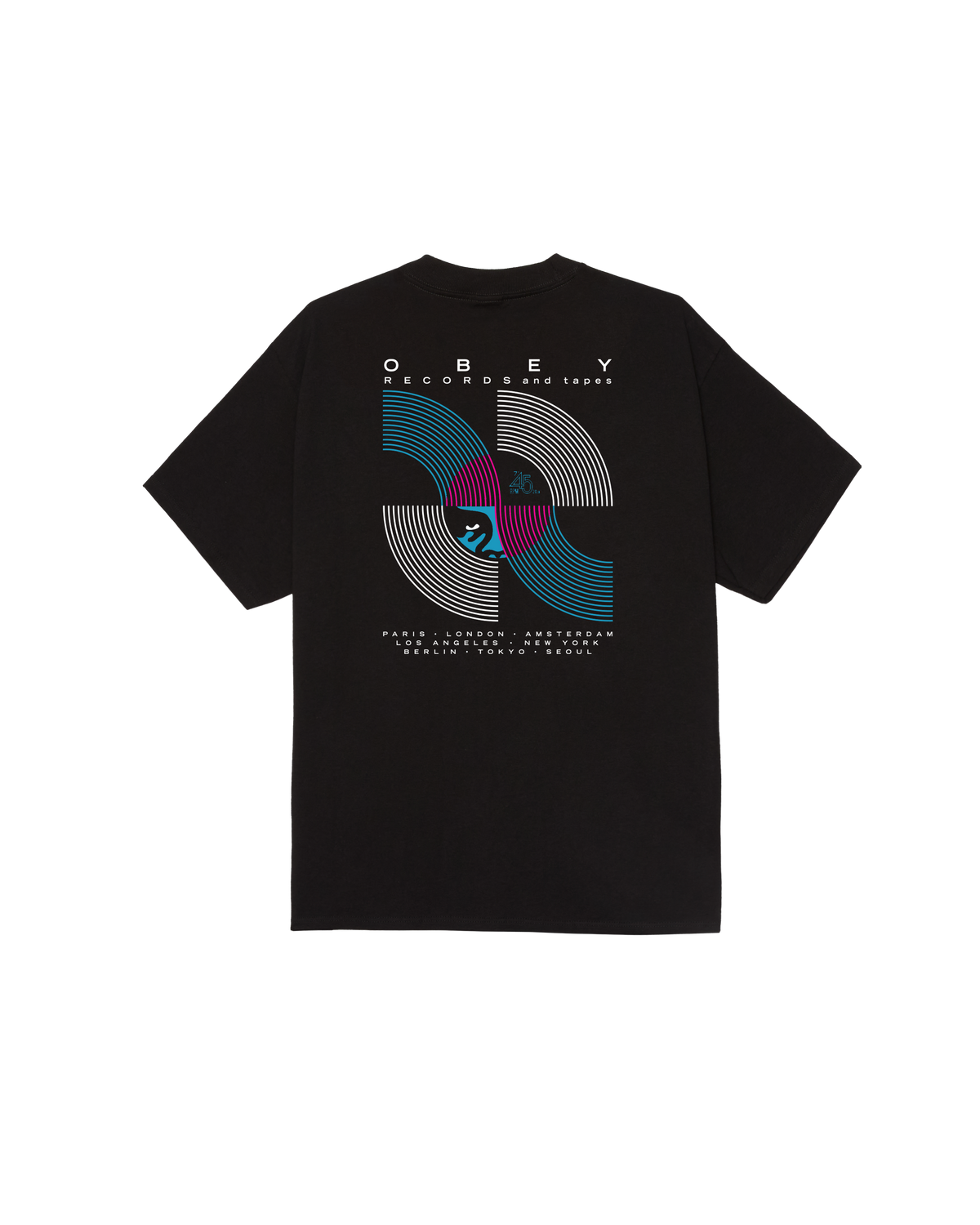 Tシャツ・カットソー OBEY \"WORLDWIDE SOUND\" T-SHIRT (165264086 VINTAGEBLACK) WORLDWIDE RECORDS PIGMENT BOX T-SHIRT – OBEY CLOTHING JP