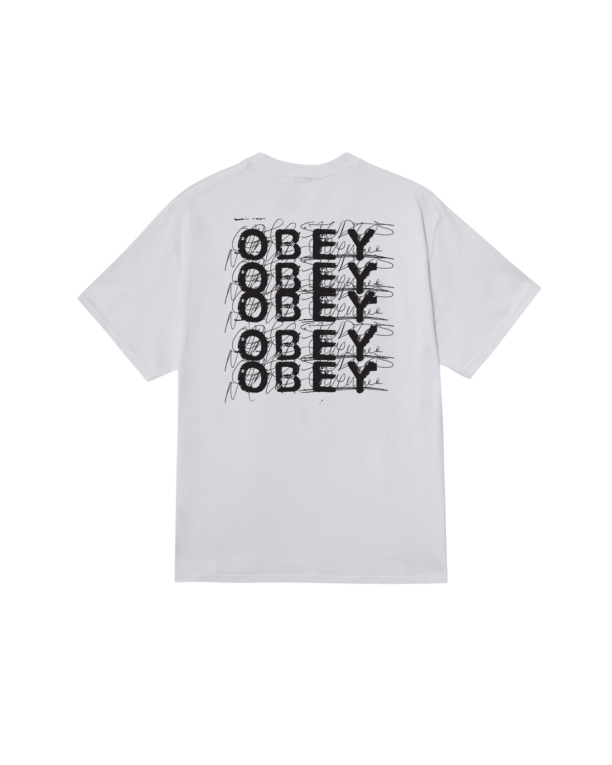 OBEY SCRIBBLE - WHITE