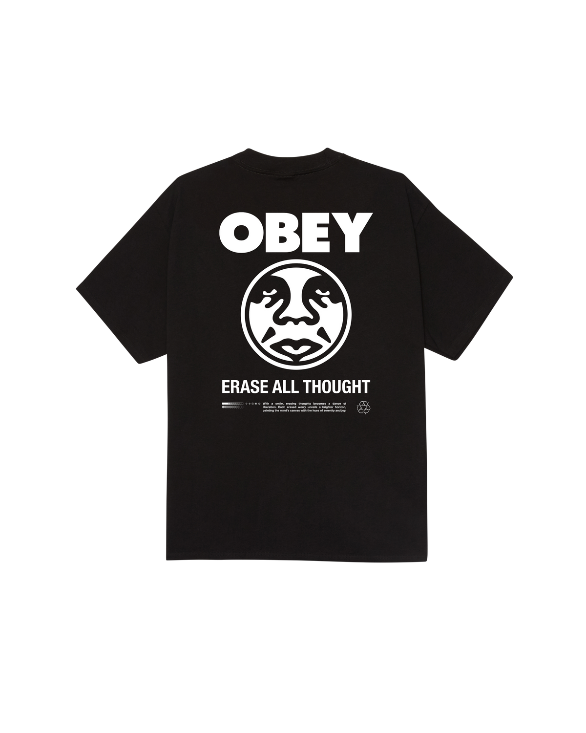 OBEY ERASE ALL THOUGHT - BLACK