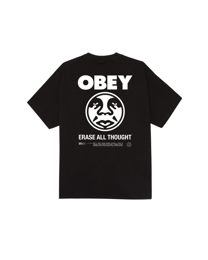OBEY ERASE ALL THOUGHT - BLACK