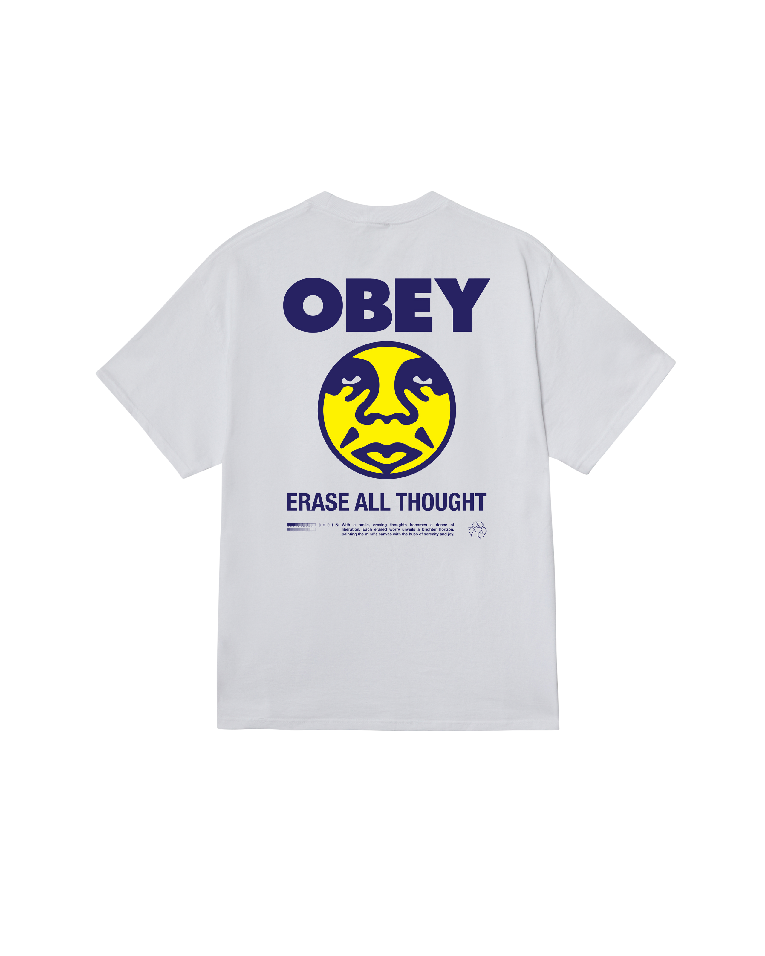 OBEY ERASE ALL THOUGHT - WHITE