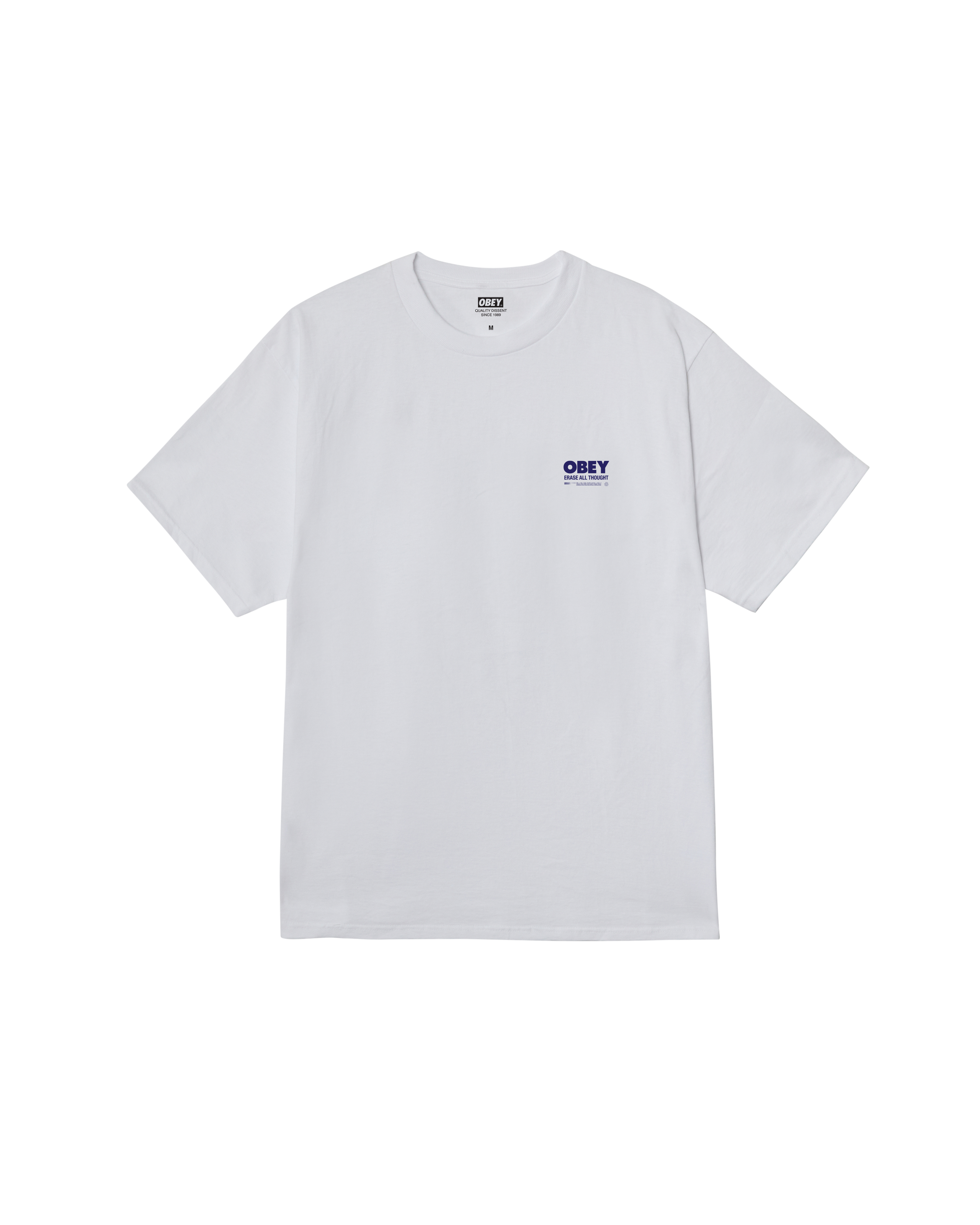 OBEY ERASE ALL THOUGHT - WHITE