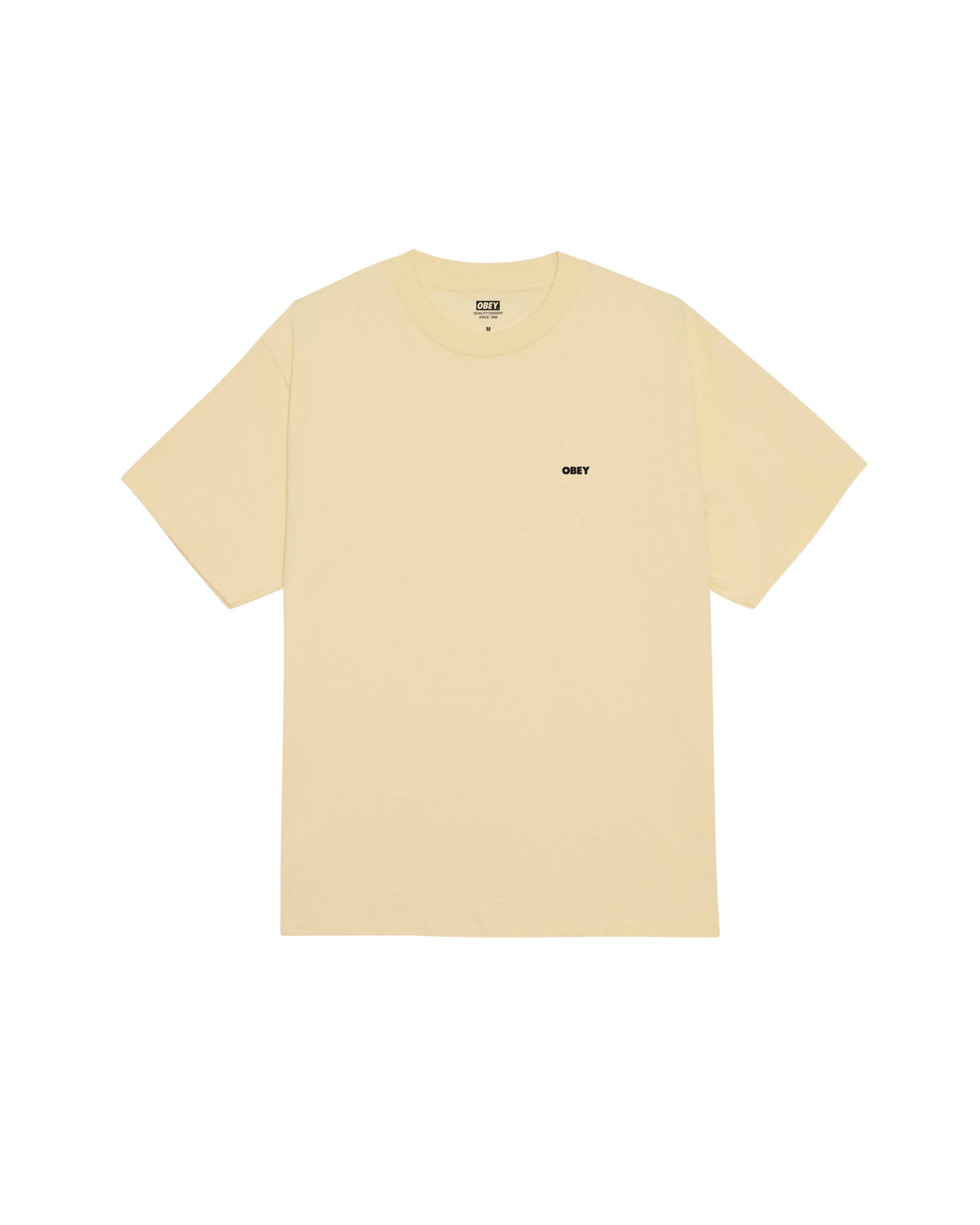 SOUND & RESISTANCE BIRD T-SHIRT - PALE YELLOW