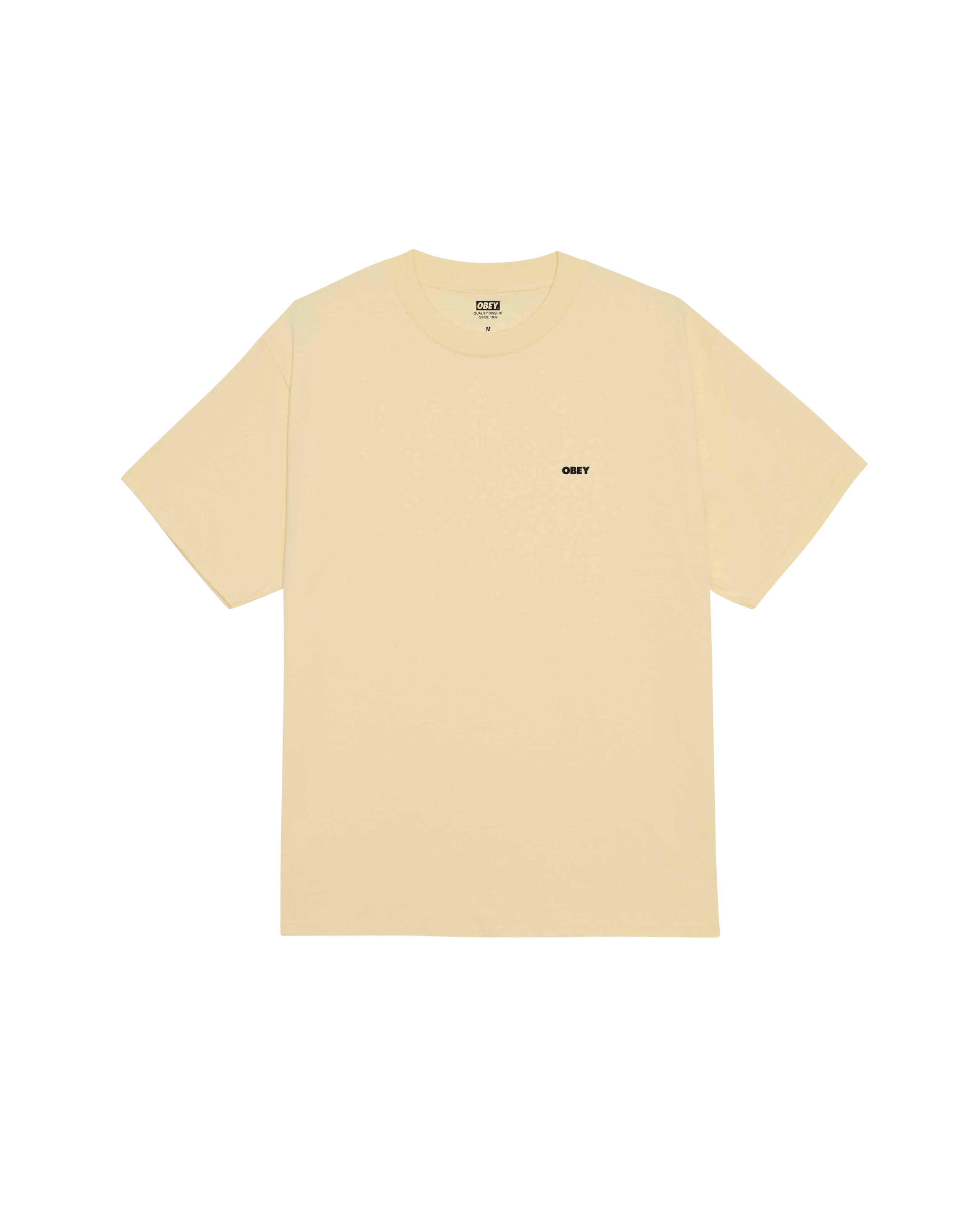 SOUND & RESISTANCE BIRD T-SHIRT - PALE YELLOW