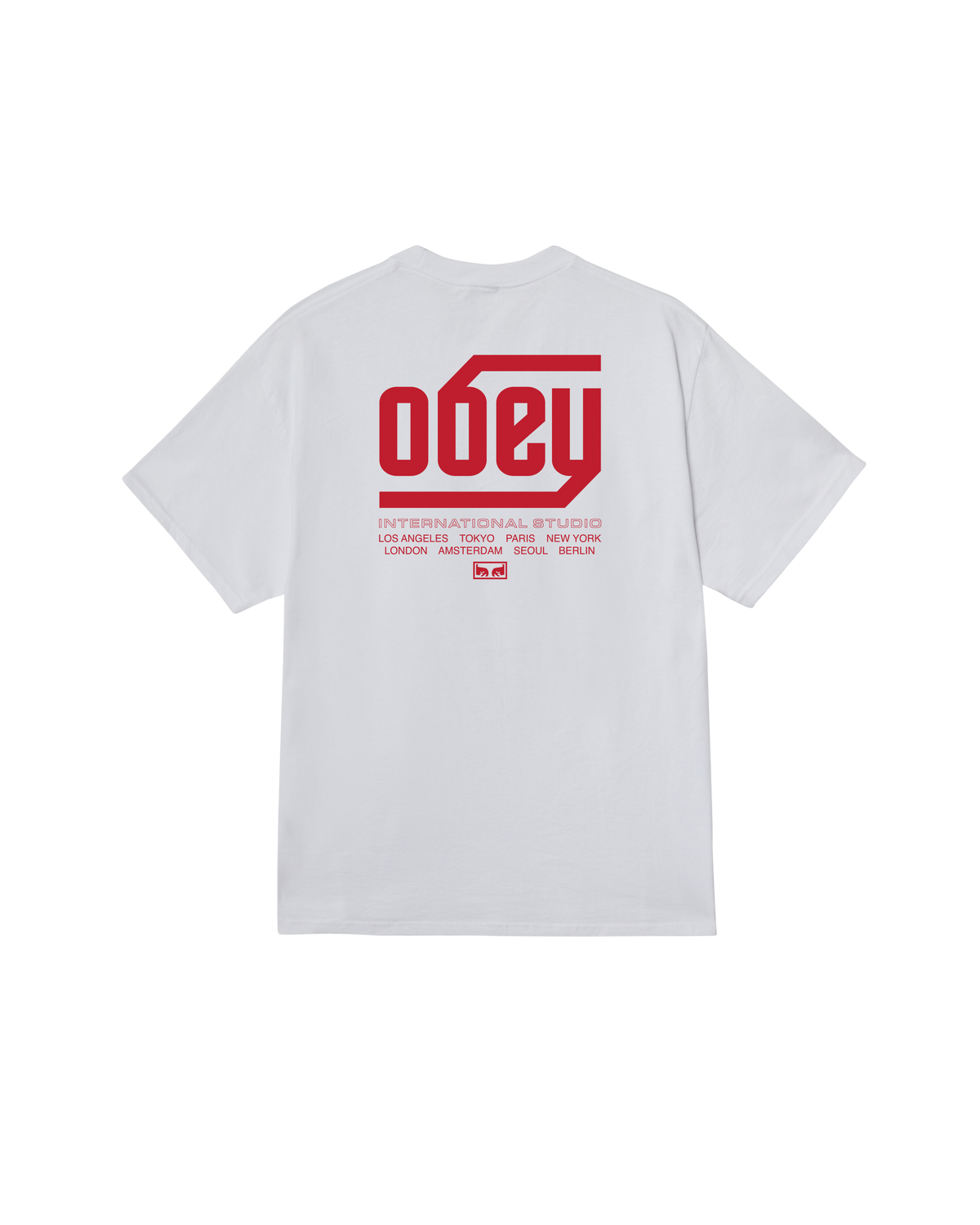 OBEY TRADEMARK - WHITE