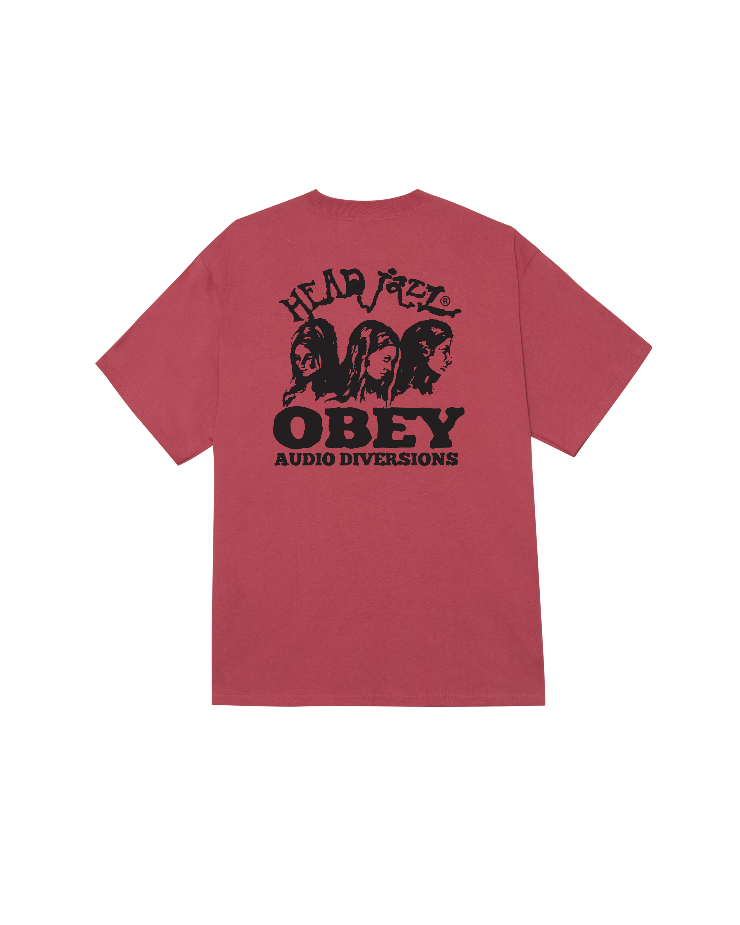 OBEY HEAD JAZZ 2 - MINERAL RED