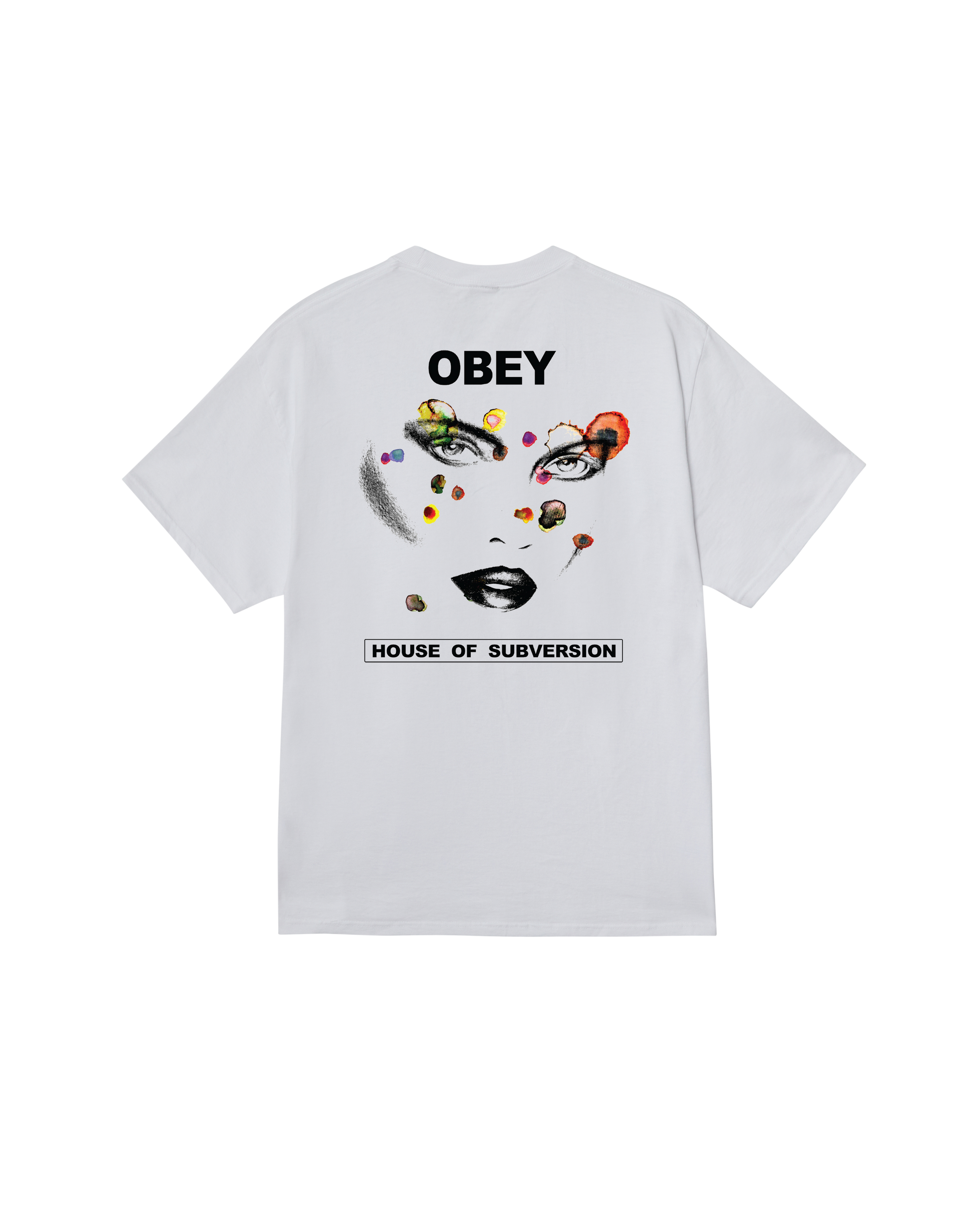 OBEY FACE OF SUBVERSION - WHITE