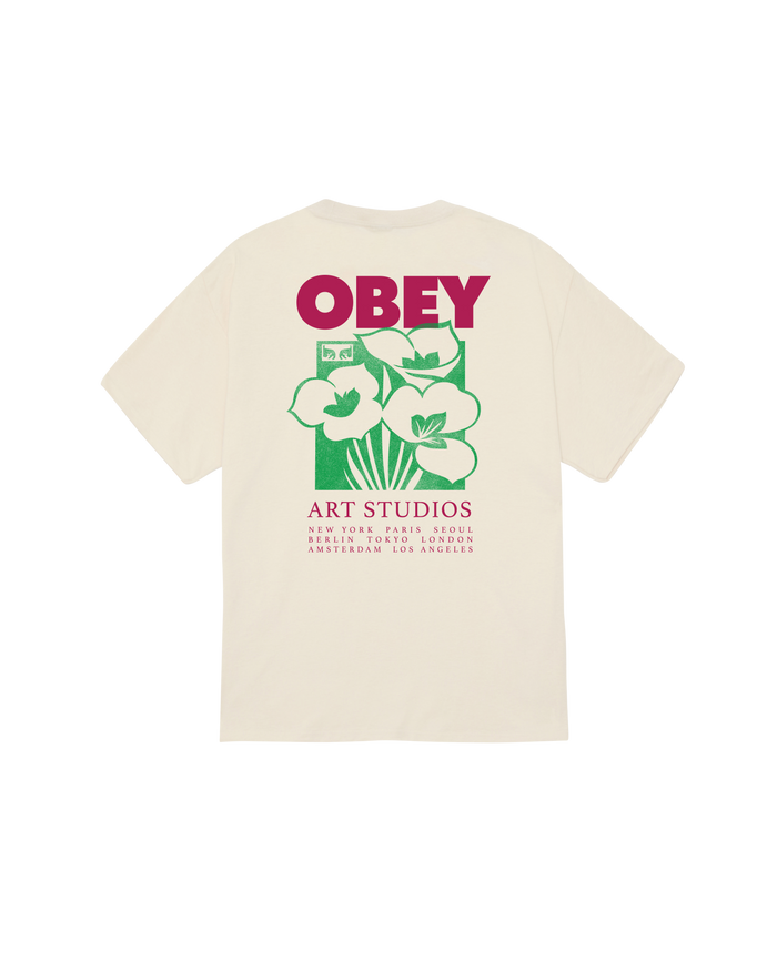 OBEY ART STUDIO FLOWERS - CREAM