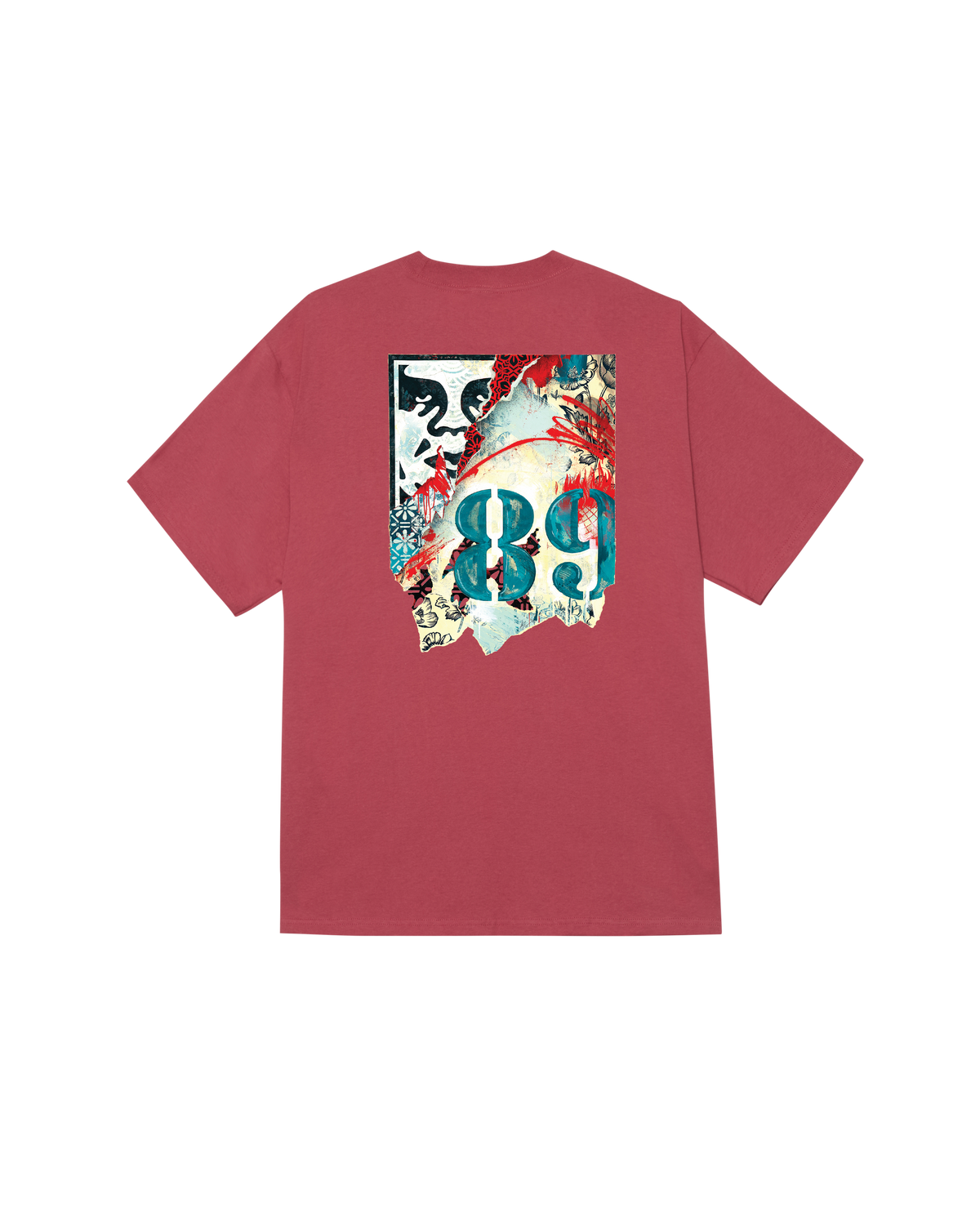 OBEY LISBON ICON - MINERAL RED