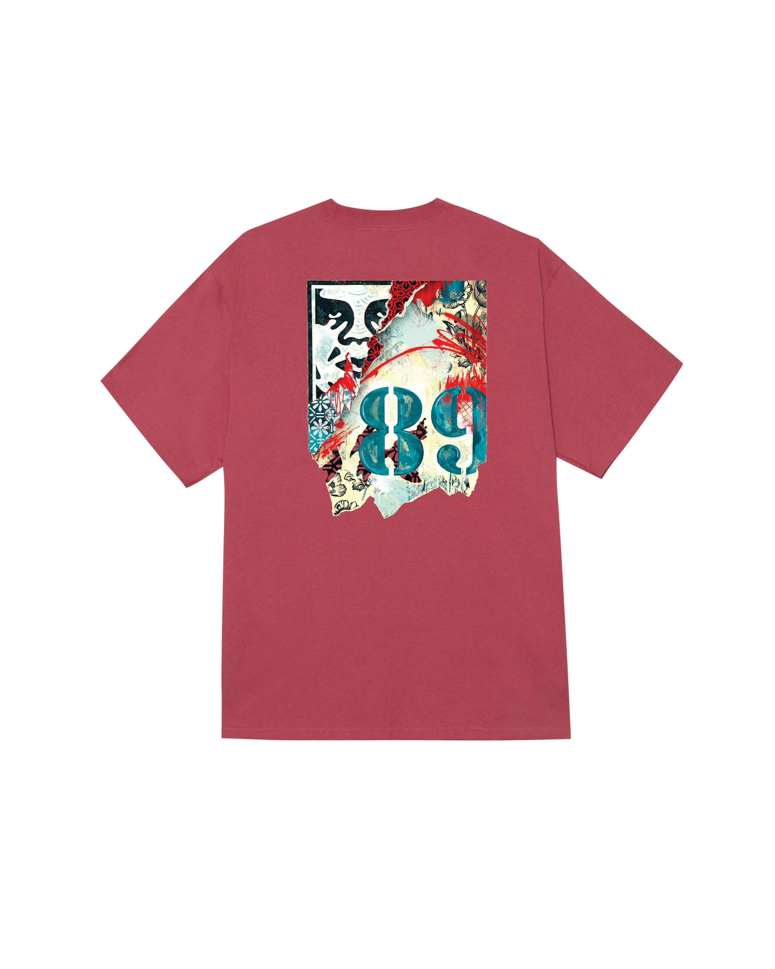 OBEY LISBON ICON - MINERAL RED