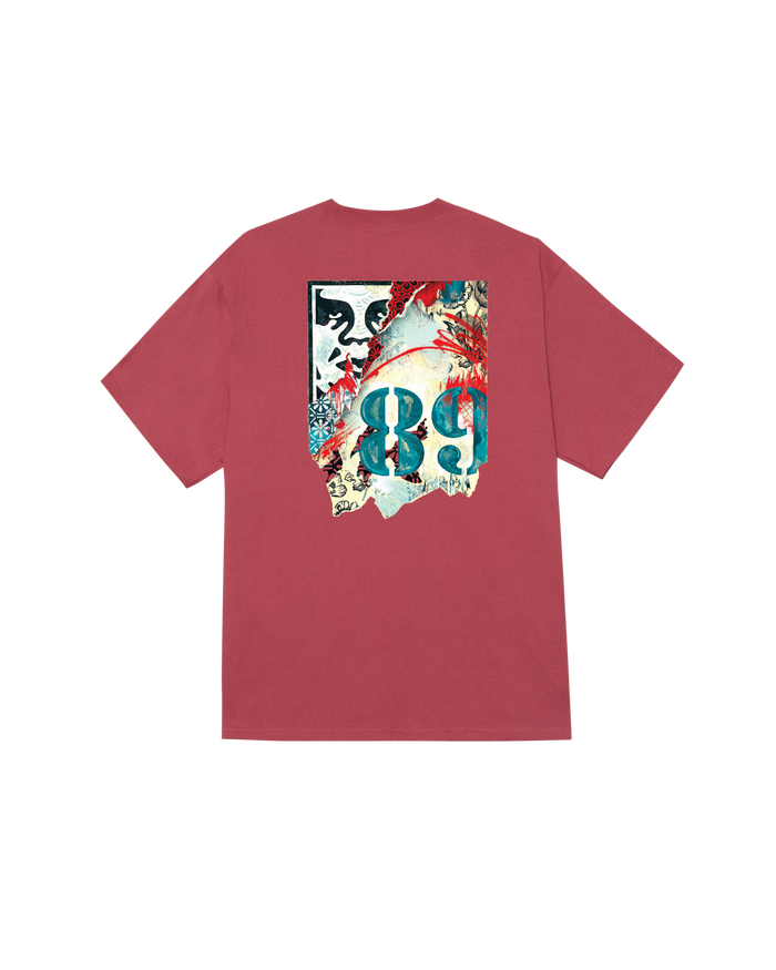 OBEY LISBON ICON - MINERAL RED