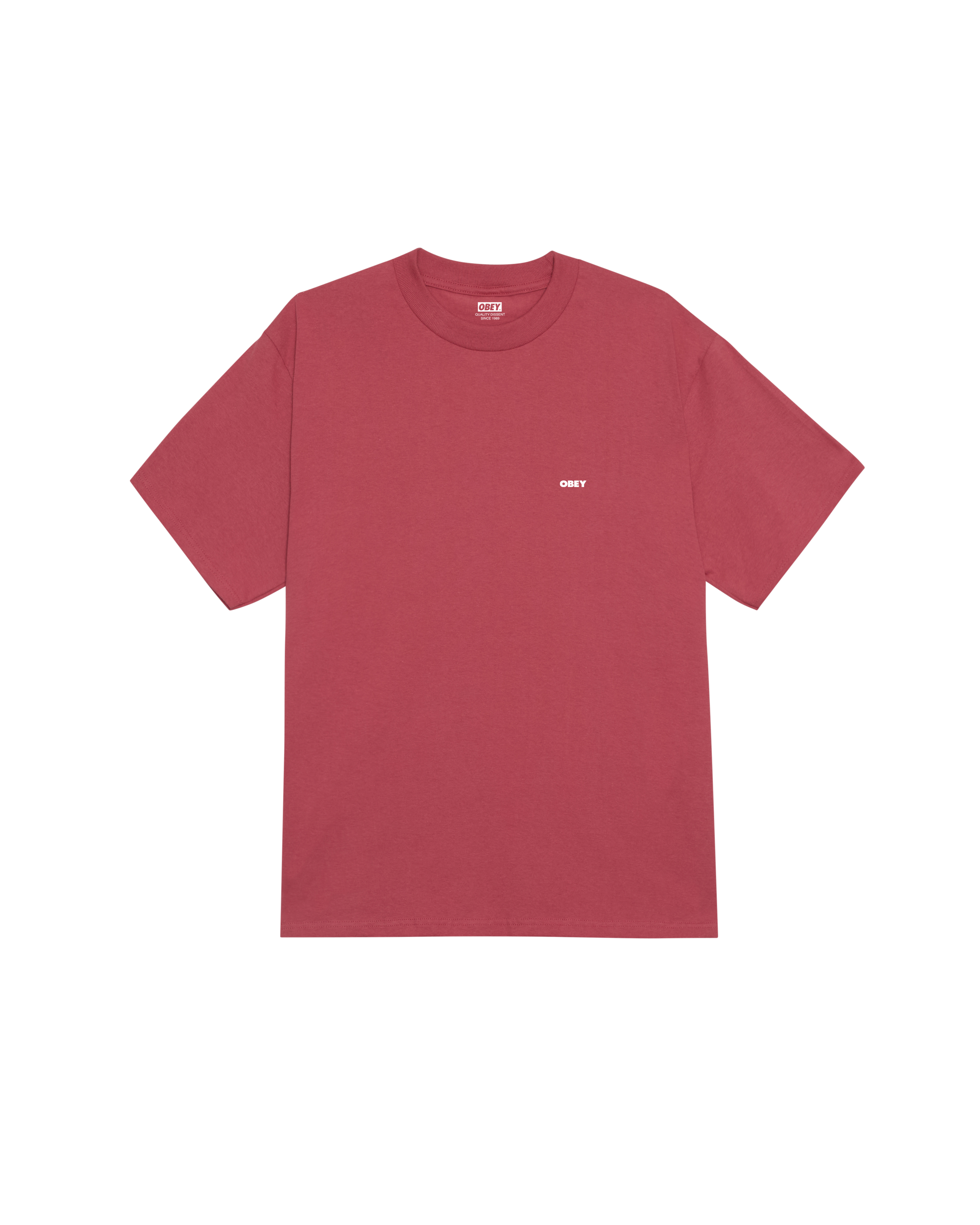 OBEY LISBON ICON - MINERAL RED