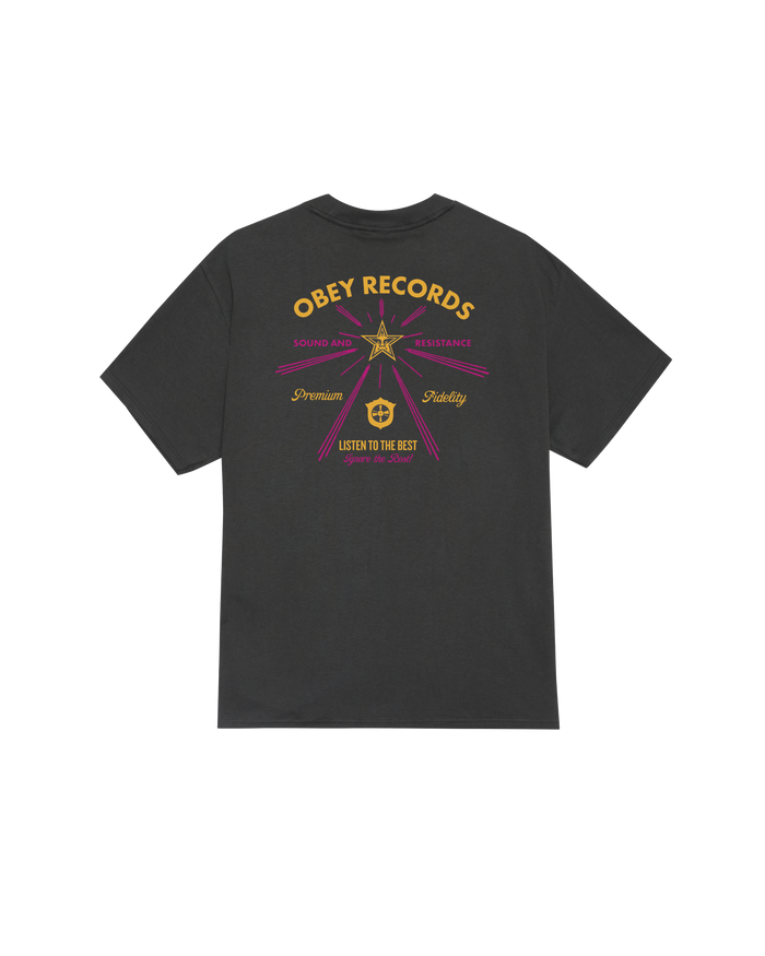 OBEY LISTEN TO THE BEST - VINTAGE BLACK