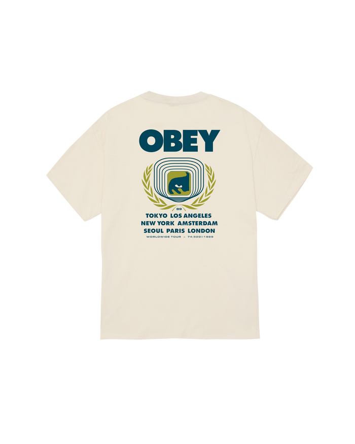 OBEY ICON EYE WREATH - CREAM