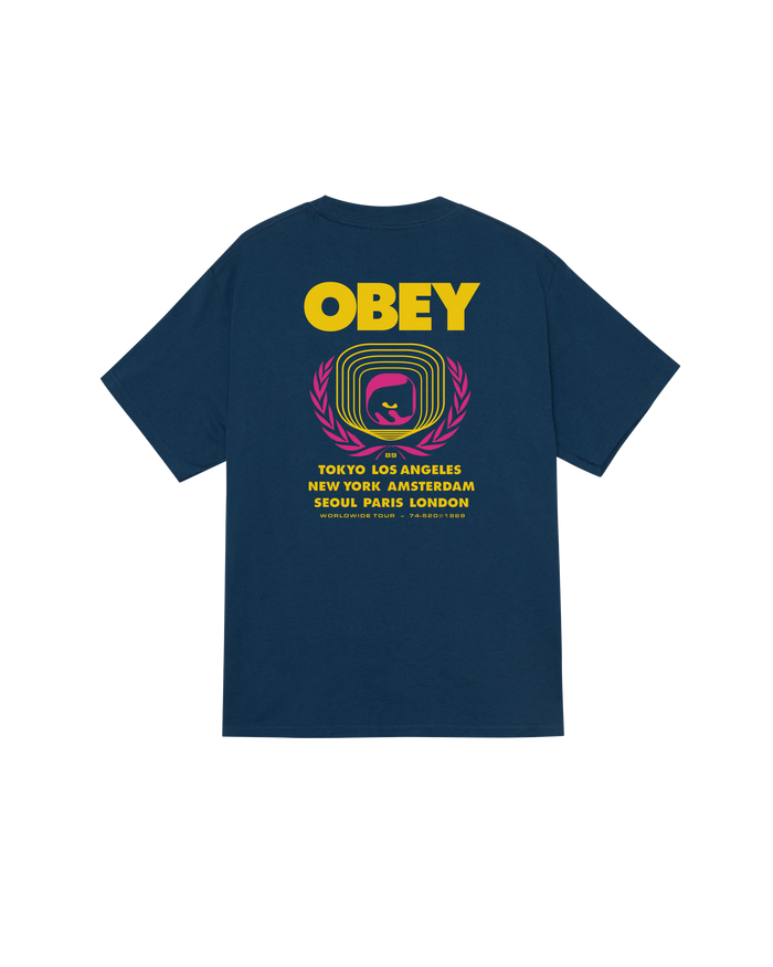OBEY ICON EYE WREATH - HARBOR BLUE