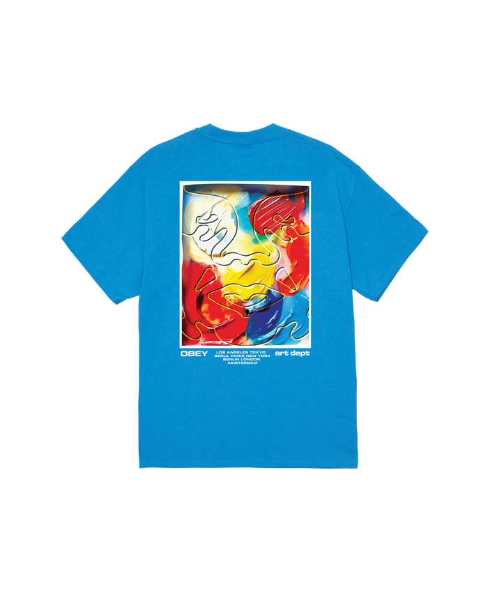 ART DEPARTMENT CLASSIC T-SHIRT - AZURE BLUE