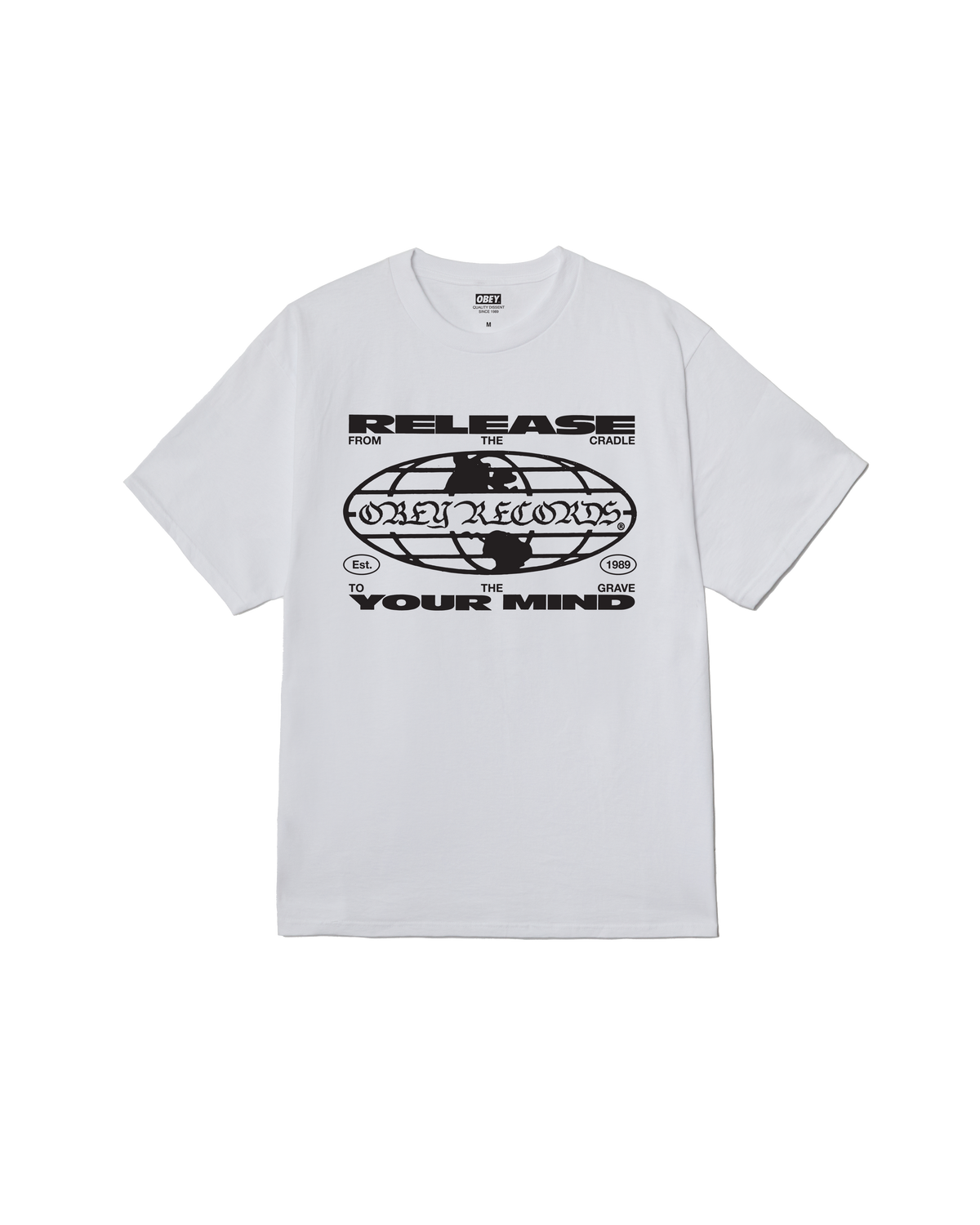 RELEASE YOUR MIND CLASSIC T-SHIRT - WHITE