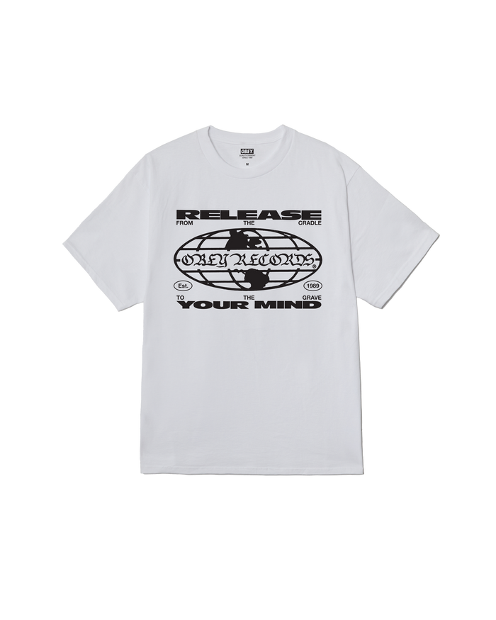 RELEASE YOUR MIND CLASSIC T-SHIRT - WHITE