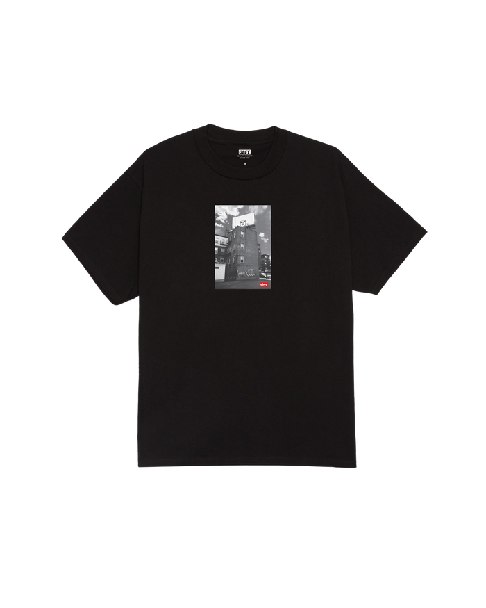 BOSTON BILLBOARD CLASSIC T-SHIRT - BLACK