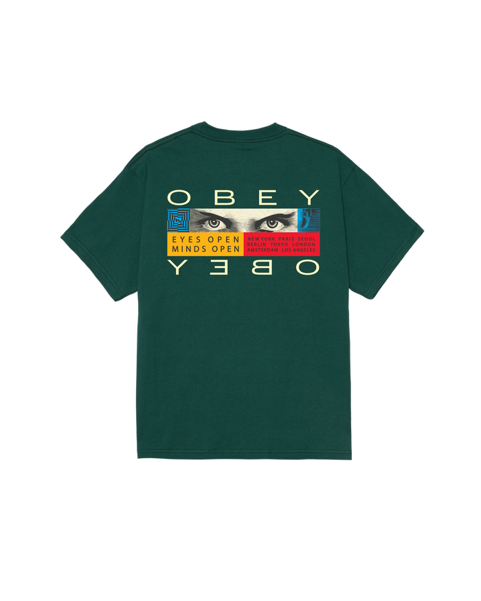 EYES OPEN CLASSIC T-SHIRT - RAINFOREST