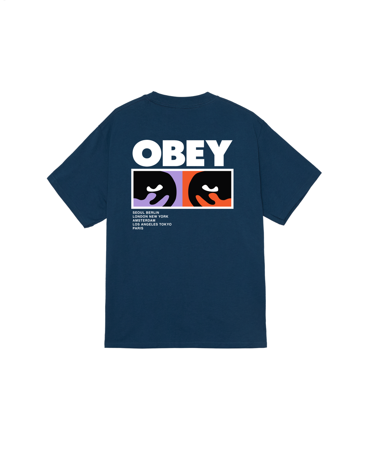 ALWAYS WATCHING CLASSIC T-SHIRT - HARBOR BLUE