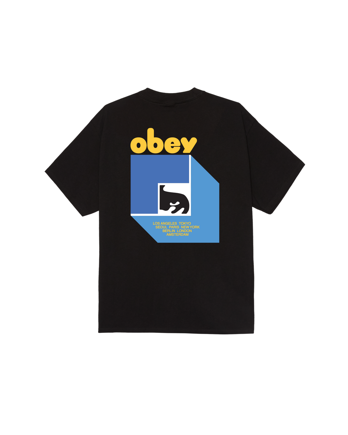 PEEP HOLE CLASSIC T-SHIRT - BLACK