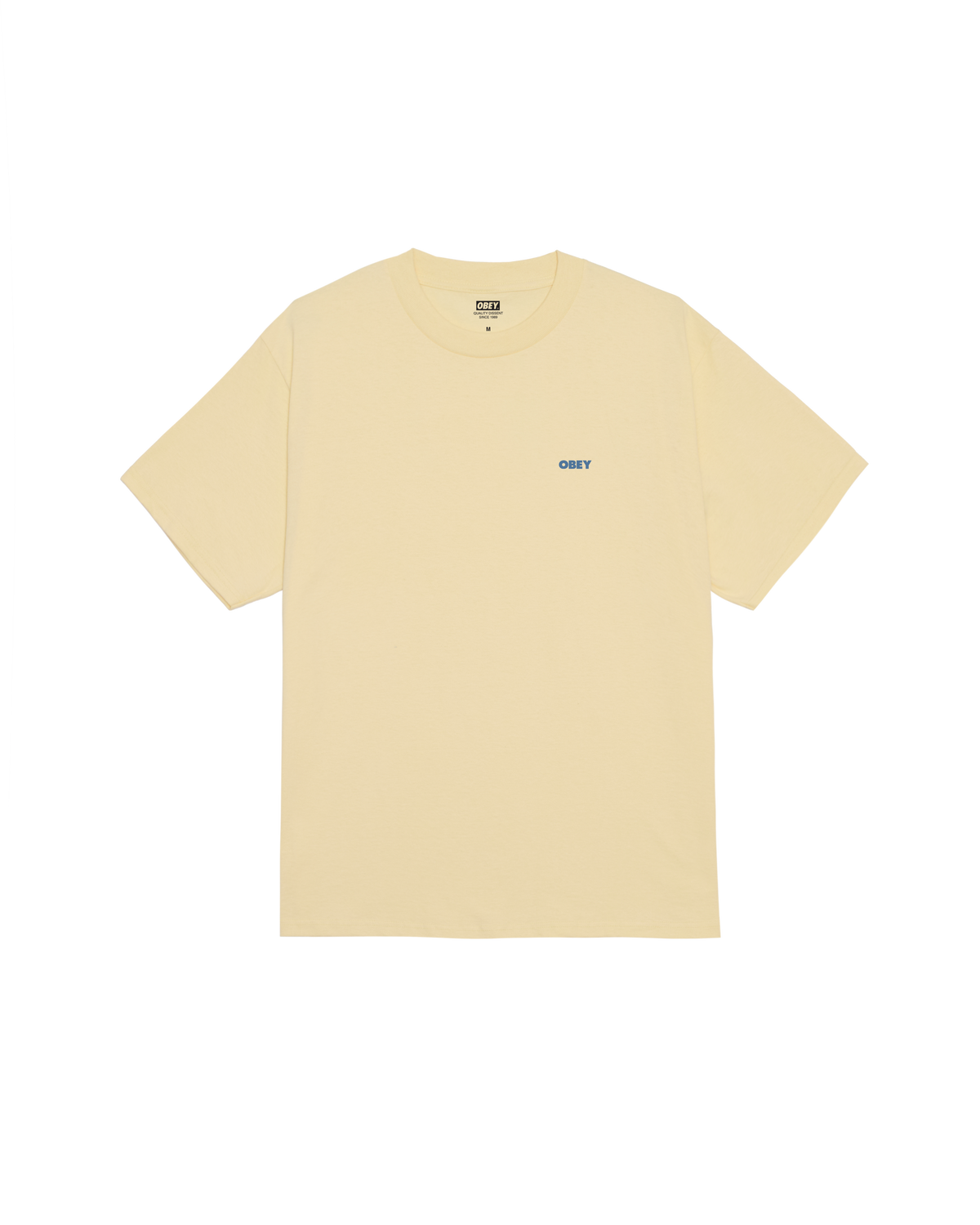 PEEP HOLE CLASSIC T-SHIRT - PALE YELLOW