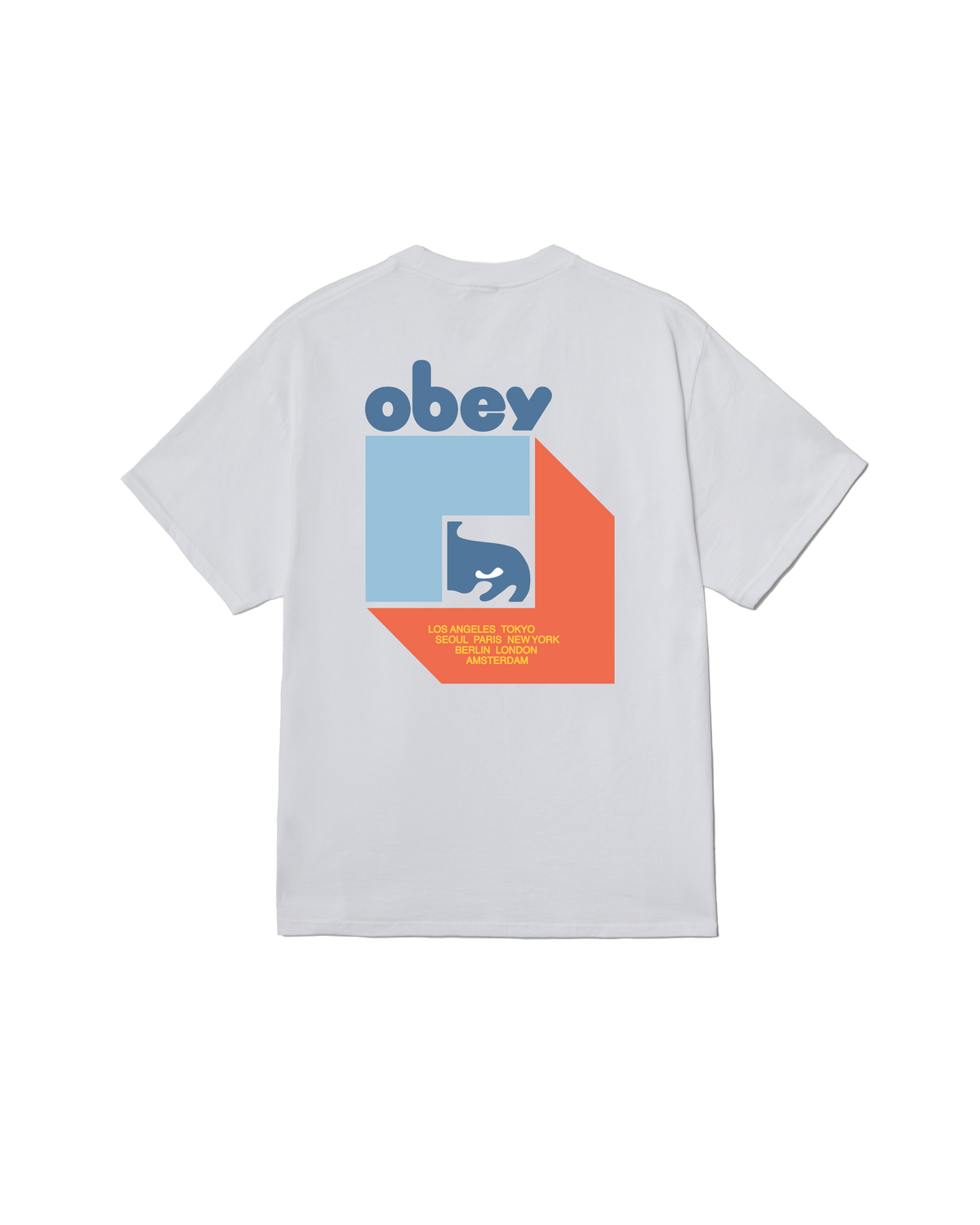 PEEP HOLE CLASSIC T-SHIRT - WHITE
