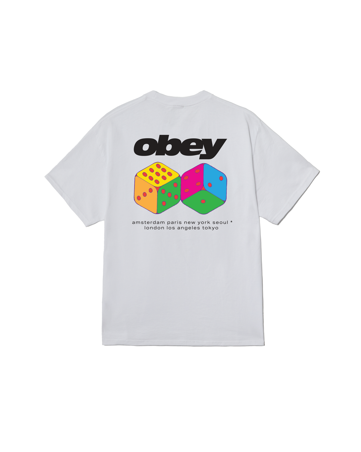 DICE CLASSIC T-SHIRT - WHITE