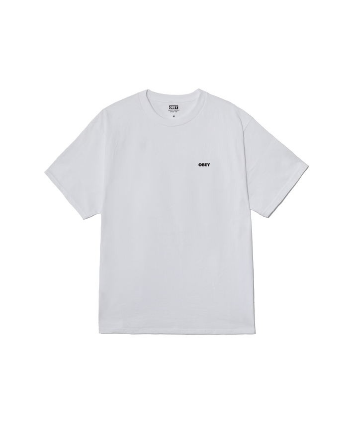 OBEY ICON 89 CLASSIC T-SHIRT - WHITE