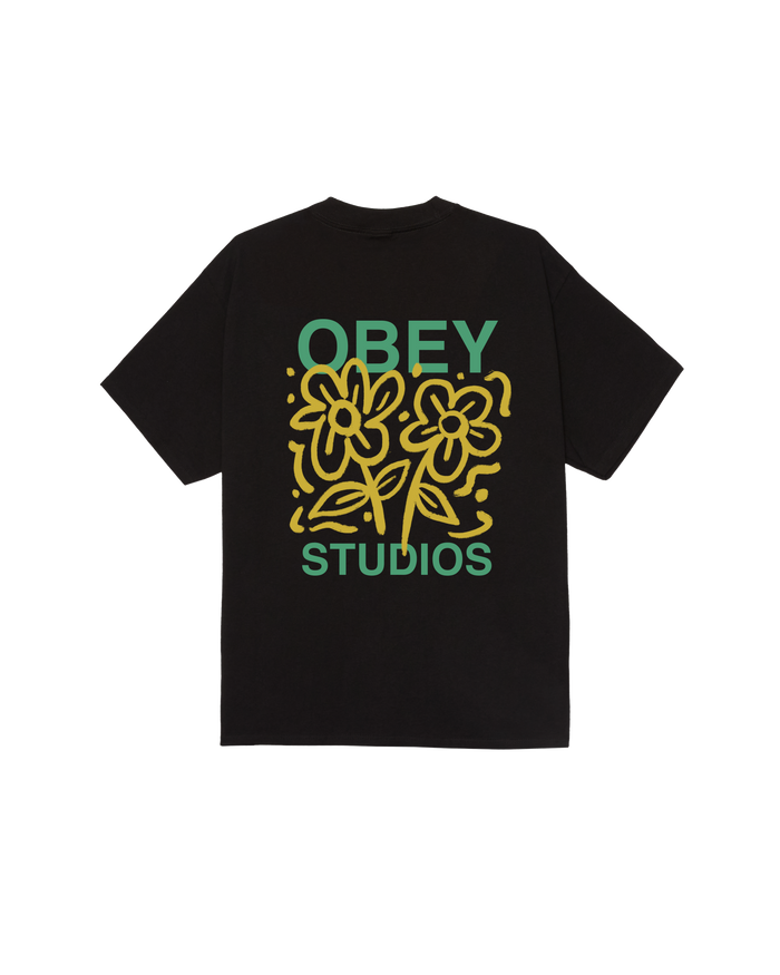 GROWN WITH LOVE CLASSIC T-SHIRT - BLACK