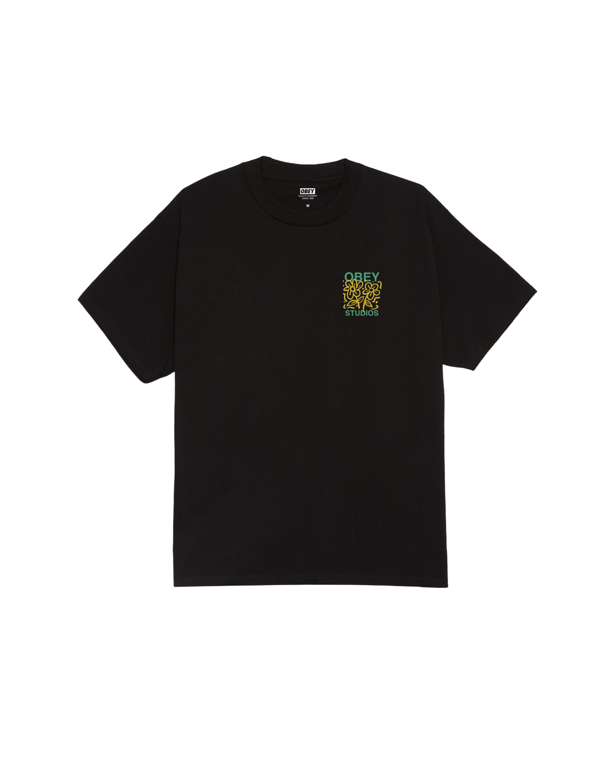 GROWN WITH LOVE CLASSIC T-SHIRT - BLACK