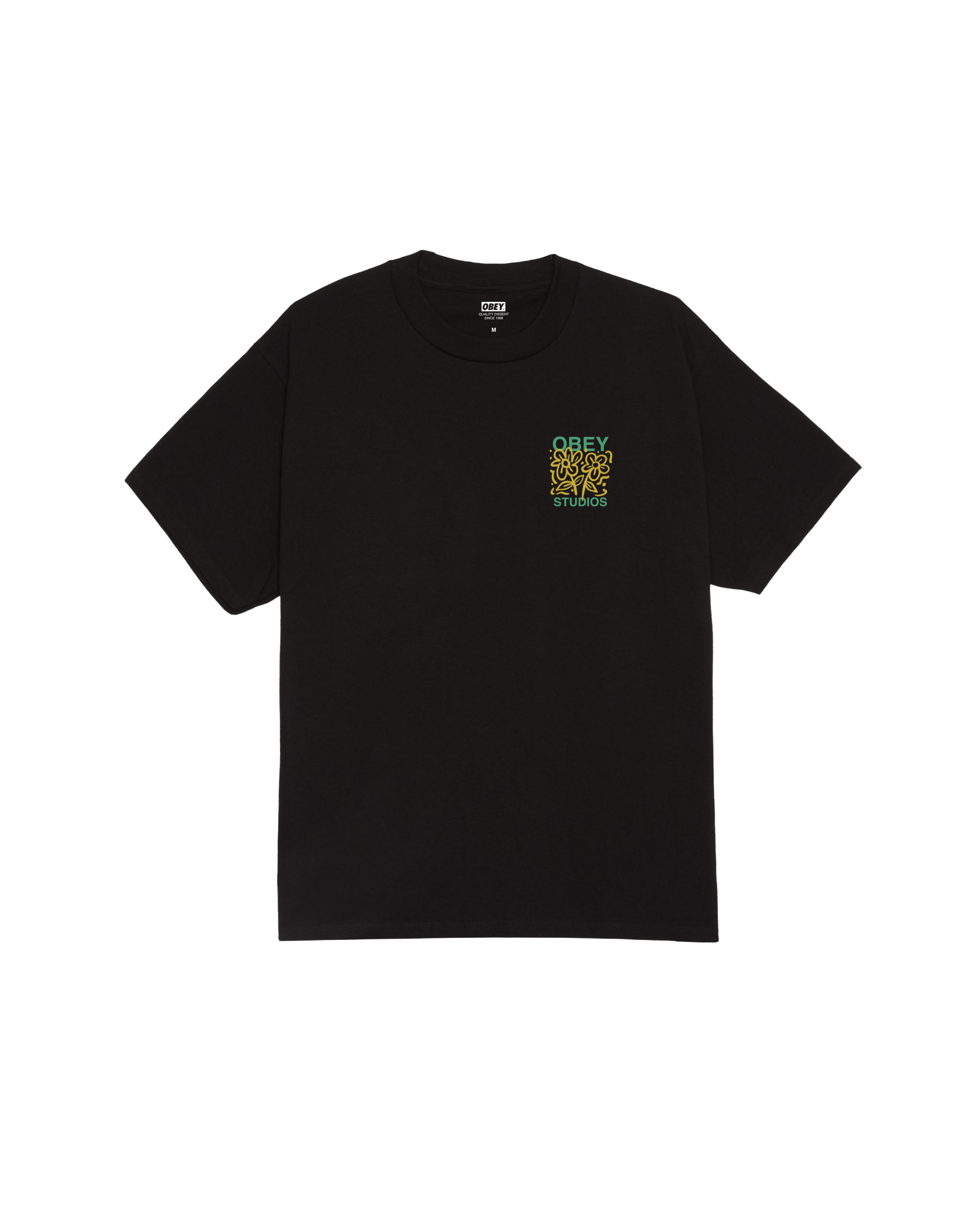GROWN WITH LOVE CLASSIC T-SHIRT - BLACK