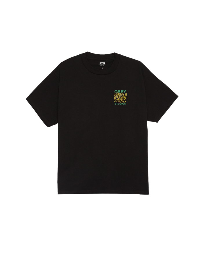 GROWN WITH LOVE CLASSIC T-SHIRT - BLACK