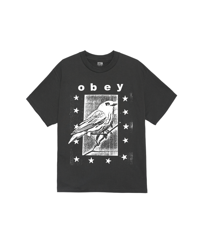 FLY AWAY CLASSIC T-SHIRT - VINTAGE BLACK