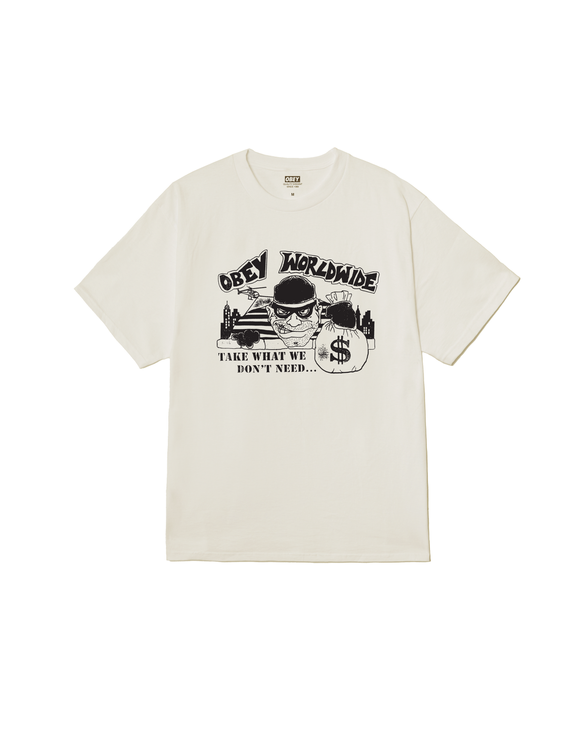 TAKE CLASSIC T-SHIRT - VINTAGE WHITE