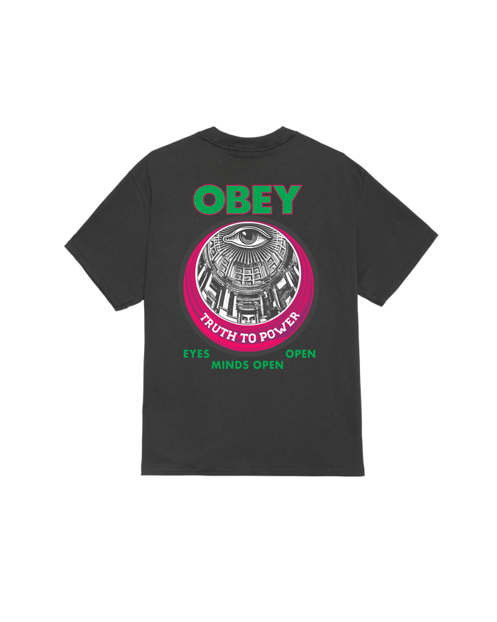 TRUTH TO POWER CLASSIC T-SHIRT - VINTAGE BLACK