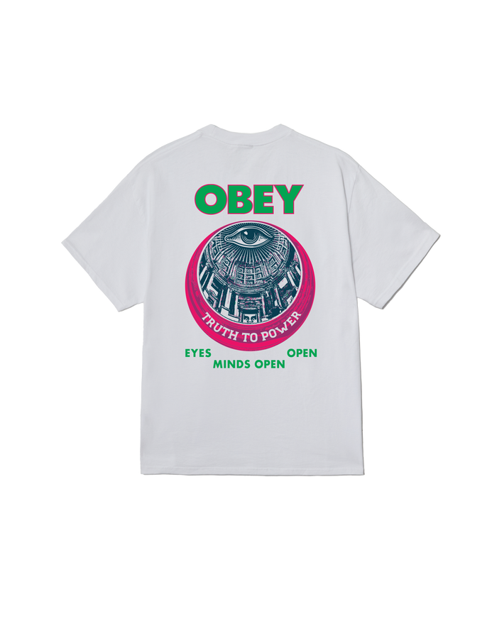 TRUTH TO POWER CLASSIC T-SHIRT - WHITE