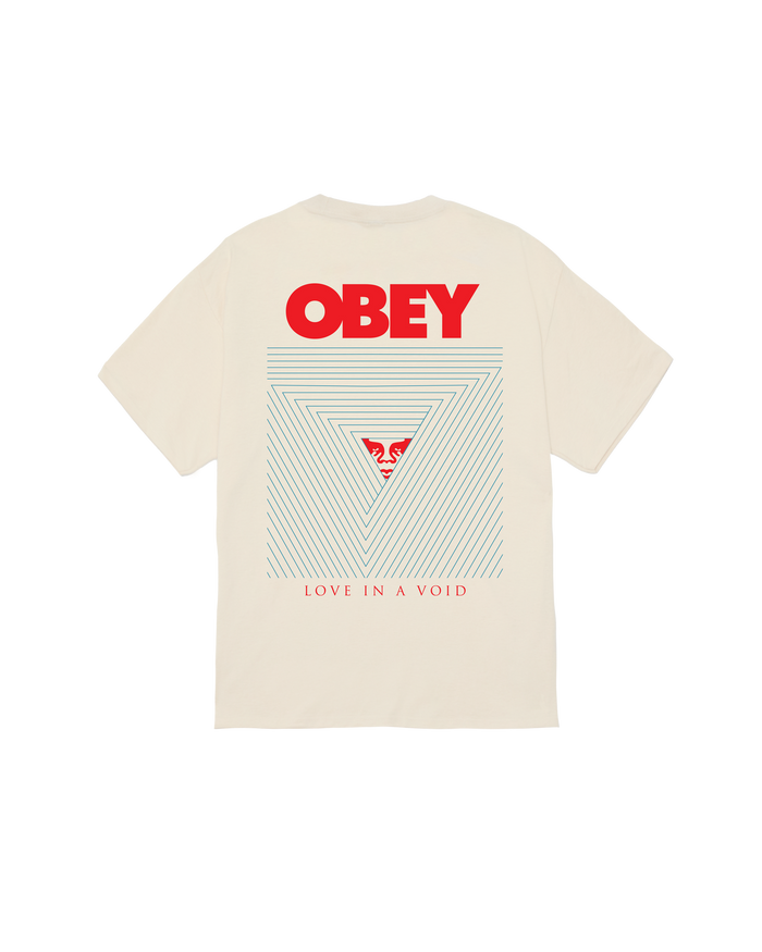 LOVE IN A VOID CLASSIC T-SHIRT - CREAM